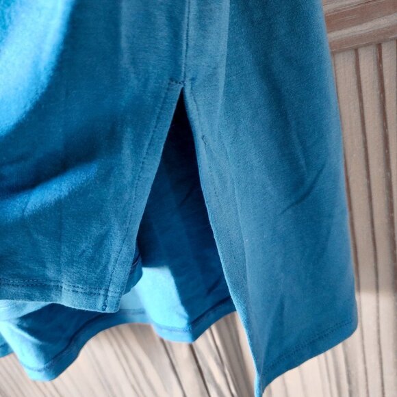 Anthropologie Sarah Liller SF New With Tags Felicity Shirt Dress Size M Blue - Picture 6 of 9